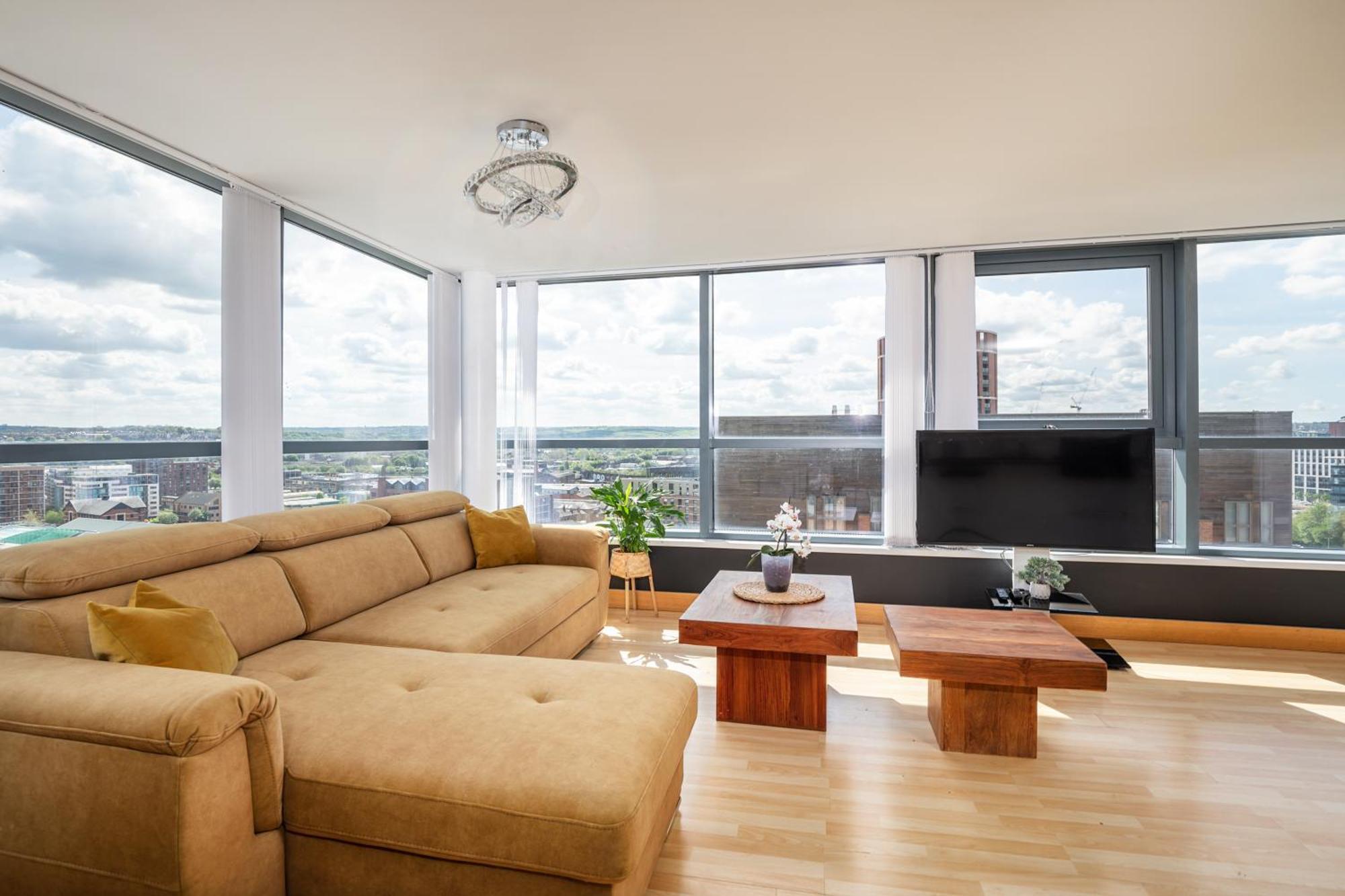 Large Central Penthouse In Leeds Leeds  Exterior foto